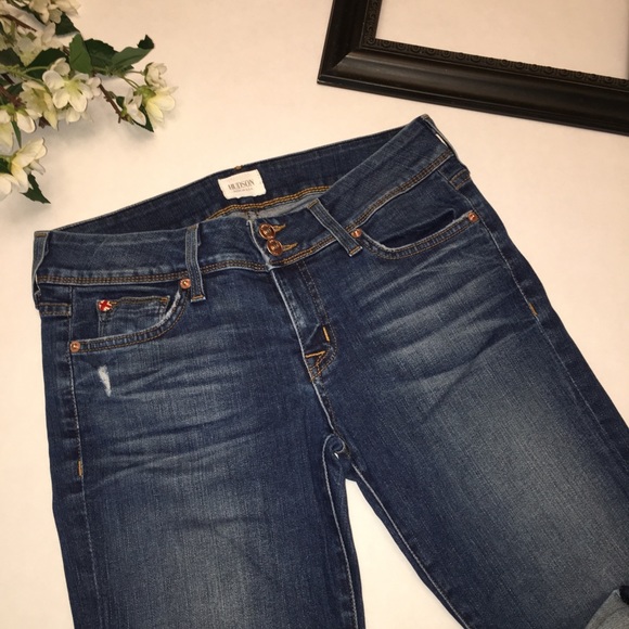 Hudson Jeans Denim - Hudson Ginny Straight ankle with cuff size 27